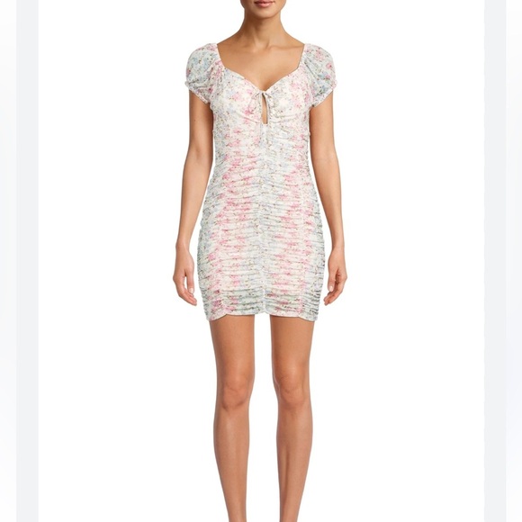 Madden NYC Mini Floral Dress Size XS - Picture 2 of 7